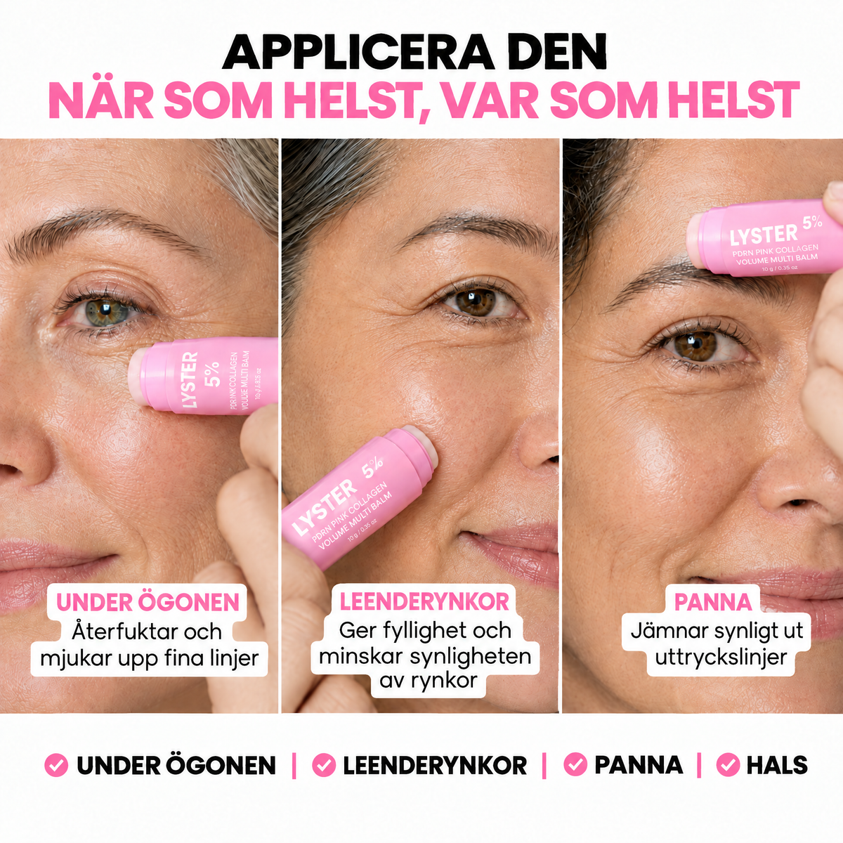 Volufilinebalm med kollagen – för fyllighet och återhämtning